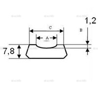 Плоские керамические подкладки С-27mm - st-e.info - Саратов