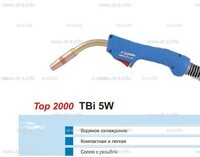 Горелка для полуавтоматической сварки TBi 5W-blue-ESW, длина 5 метров - st-e.info - Саратов
