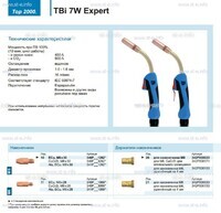 Горелка для полуавтоматической сварки TBi  7W Expert, длина 5 m. - st-e.info - Саратов