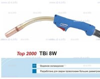 Горелка для полуавтоматической сварки TBi 8W-blue-RWZ, длина 5 метров - st-e.info - Саратов