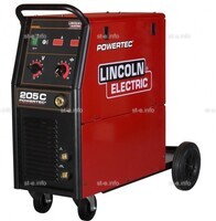 Полуавтомат Lincoln Electric Powertec 205C для сварки - st-e.info - Саратов