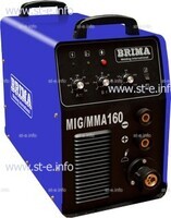Сварочный полуавтомат инверторный одноблочный Brima MIG/MMA-160 - st-e.info - Саратов