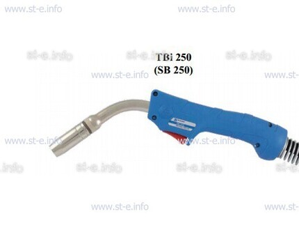 Горелка для полуавтоматической сварки TBi 250-blue-ESG, длина 3 метра - st-e.info - Саратов