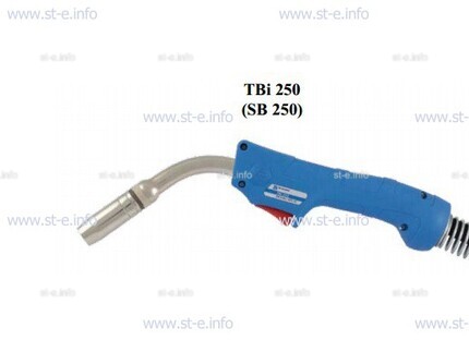 Горелка для полуавтоматической сварки TBi 250-blue-ESG, длина 4 метра - st-e.info - Саратов
