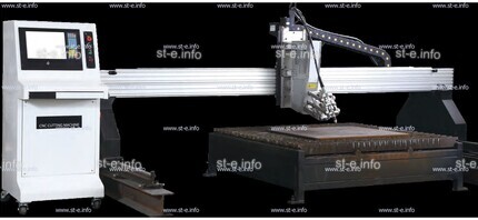 Шести-осевая портальная машина термической резки металла ST-BEVEL3580-SE(2500х6000мм) - st-e.info - Саратов