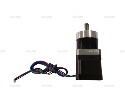 Шаговый двигатель 42HSG40-1304A с редуктором 1:10 - st-e.info - Саратов