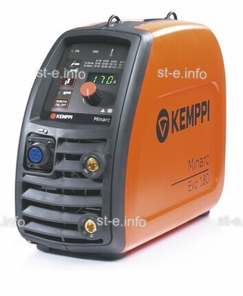 Сварочный инвертор Kemppi Minarc Evo 180 для ручной дуговой сварки  - st-e.info - Саратов