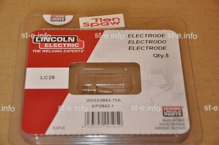Электрод LC25 арт. W03X0893-75A - st-e.info - Саратов