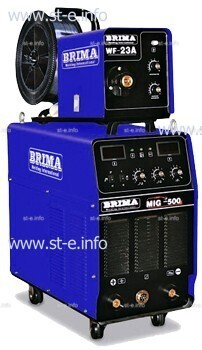 Сварочный инверторный полуавтомат Brima MIG-500 - st-e.info - Саратов