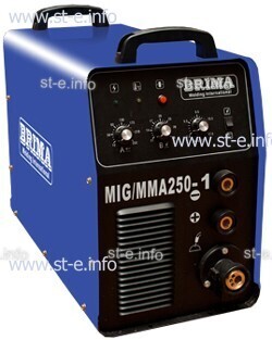 Сварочный инверторный полуавтомат Brima MIG/MMA-250-1 (380)  - st-e.info - Саратов